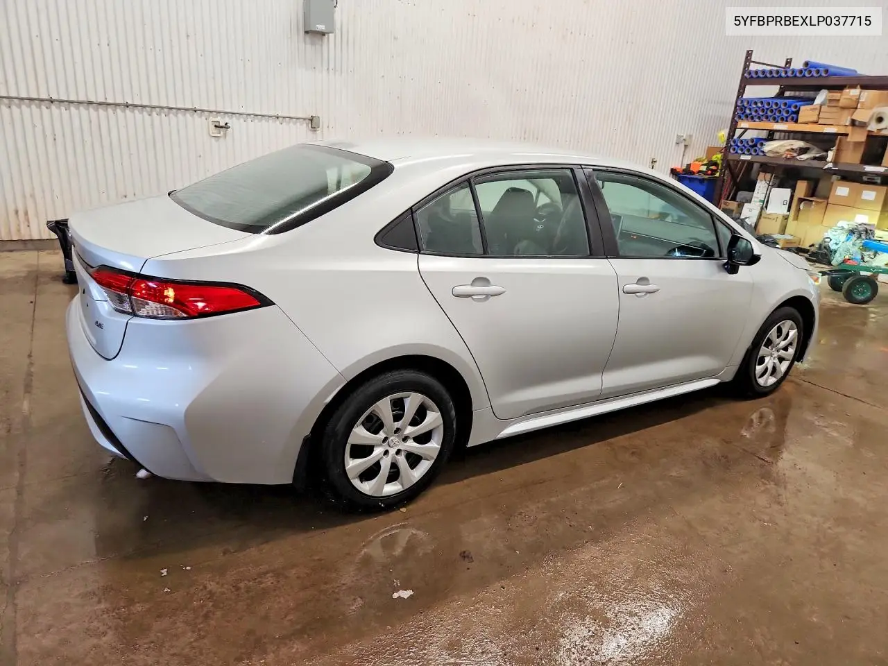 2020 TOYOTA COROLLA VIN 5YFBPRBEXLP037715 — фото 5