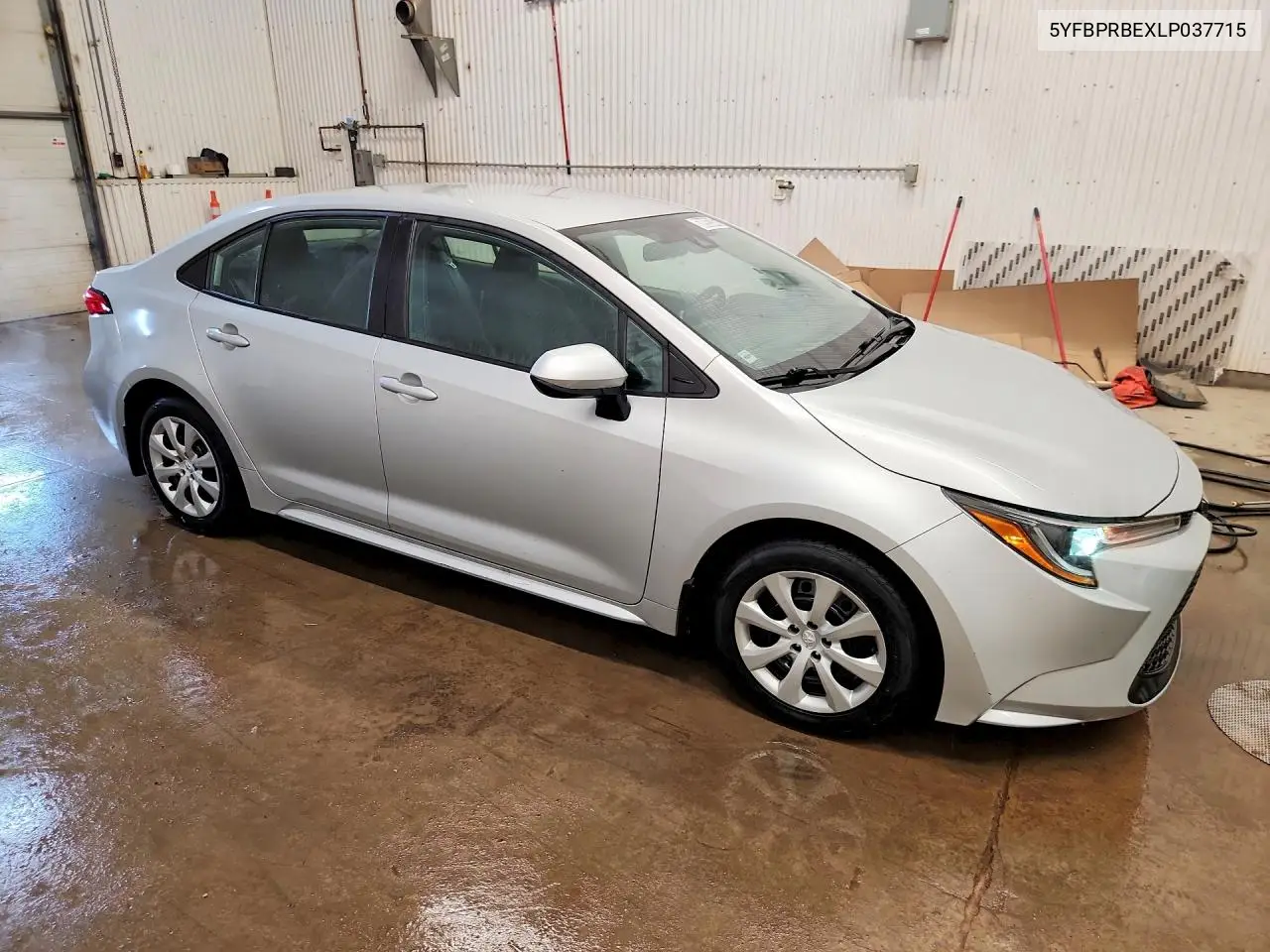 TOYOTA COROLLA 2020, VIN 5YFBPRBEXLP037715