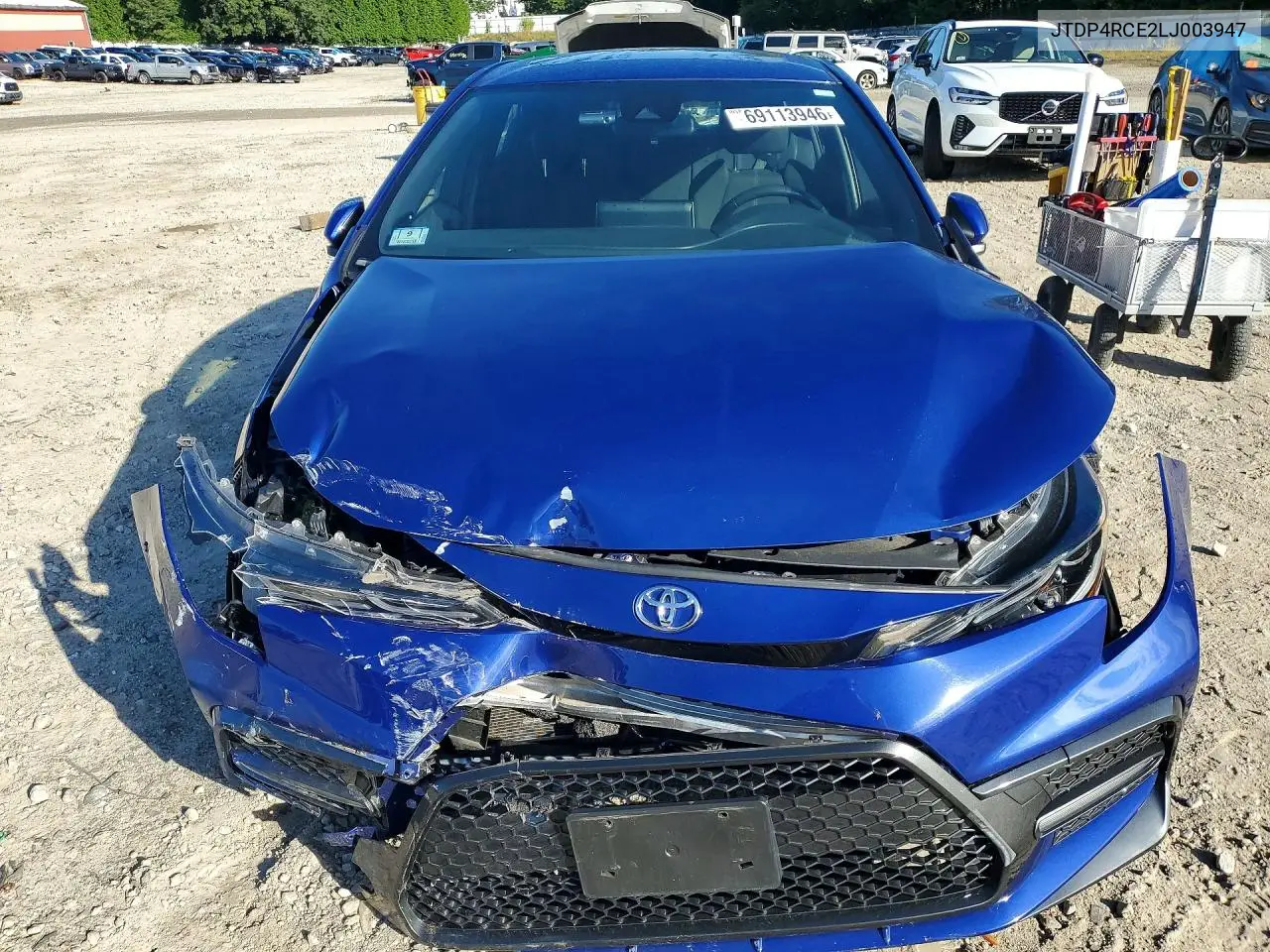 2020 TOYOTA COROLLA VIN JTDP4RCE2LJ003947 — фото 5