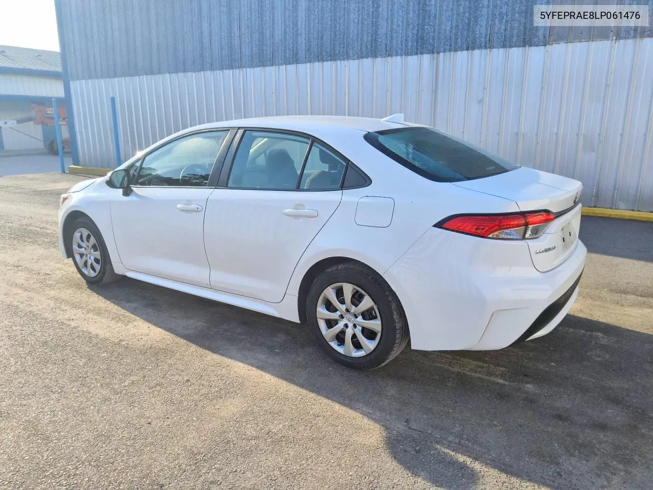 2020 TOYOTA COROLLA VIN 5YFEPRAE8LP061476 — фото 2