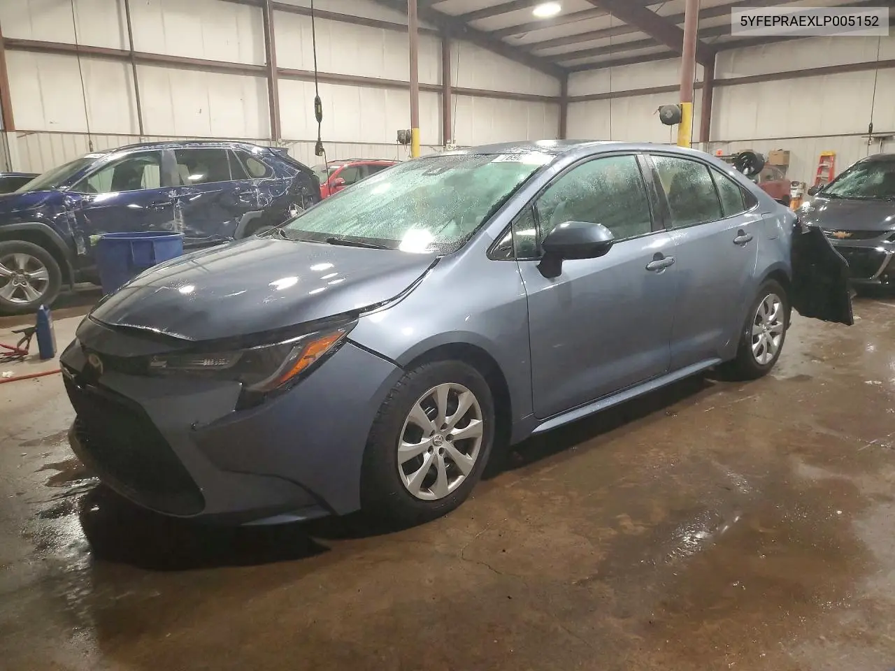 TOYOTA COROLLA 2020, VIN 5YFEPRAEXLP005152