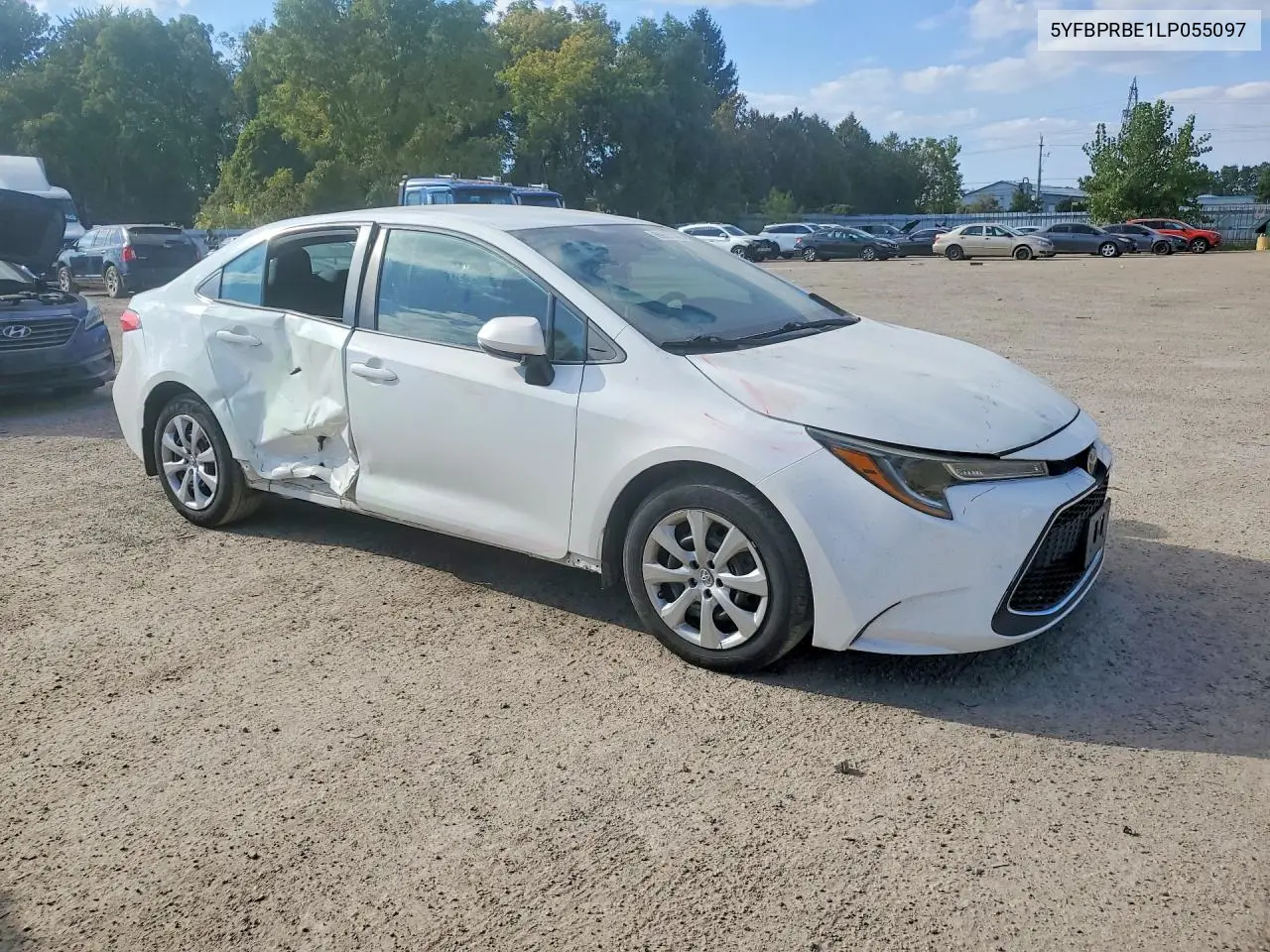 2020 TOYOTA COROLLA VIN 5YFBPRBE1LP055097 — фото 4