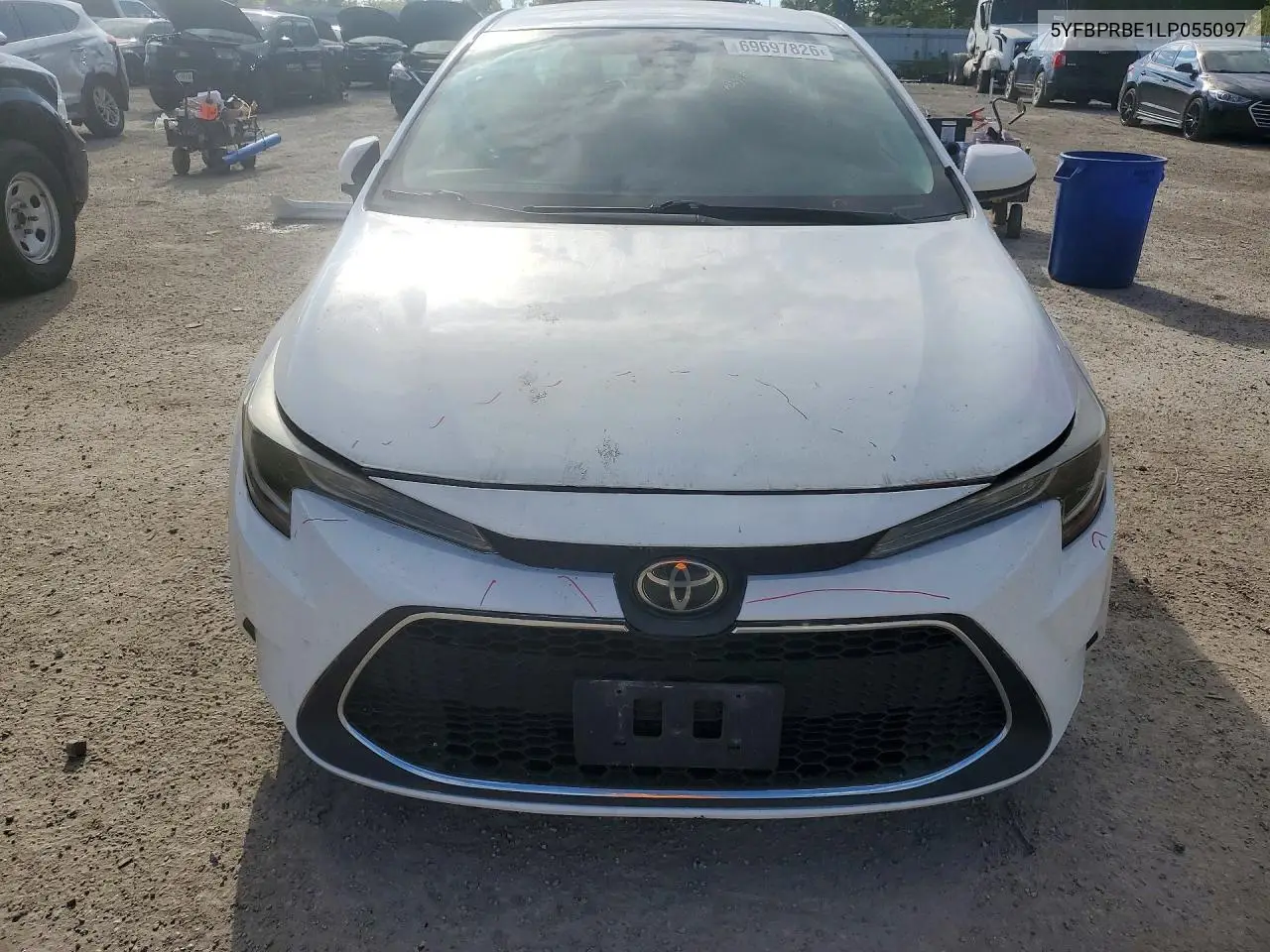 2020 TOYOTA COROLLA VIN 5YFBPRBE1LP055097 — фото 5