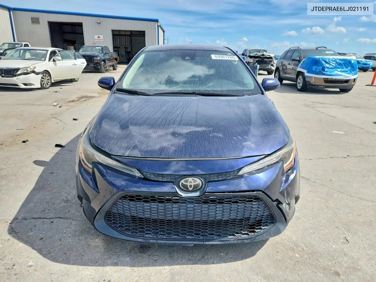 2020 TOYOTA COROLLA VIN JTDEPRAE6LJ021191 — фото 5