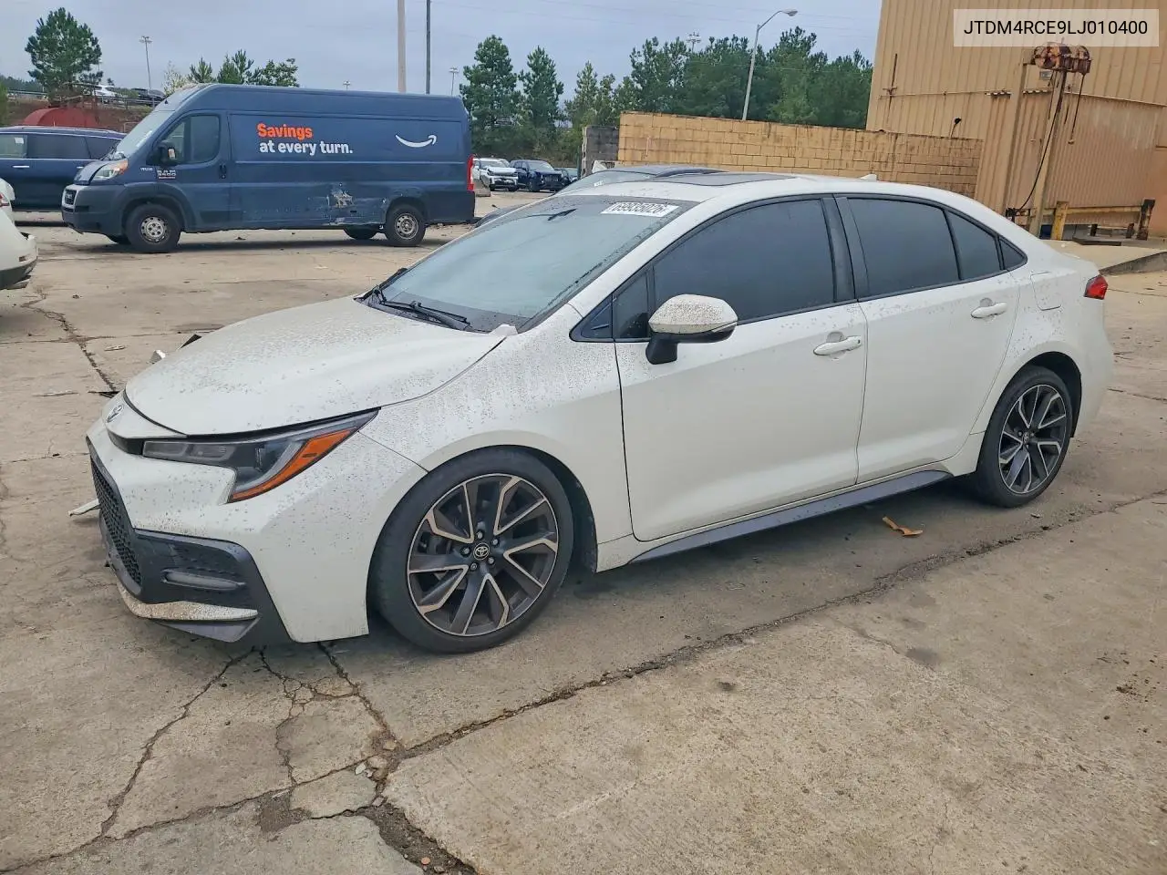 TOYOTA COROLLA 2020, VIN JTDM4RCE9LJ010400