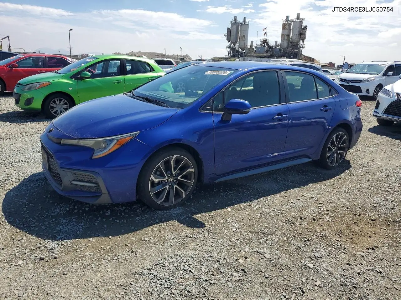 TOYOTA COROLLA 2020, VIN JTDS4RCE3LJ050754
