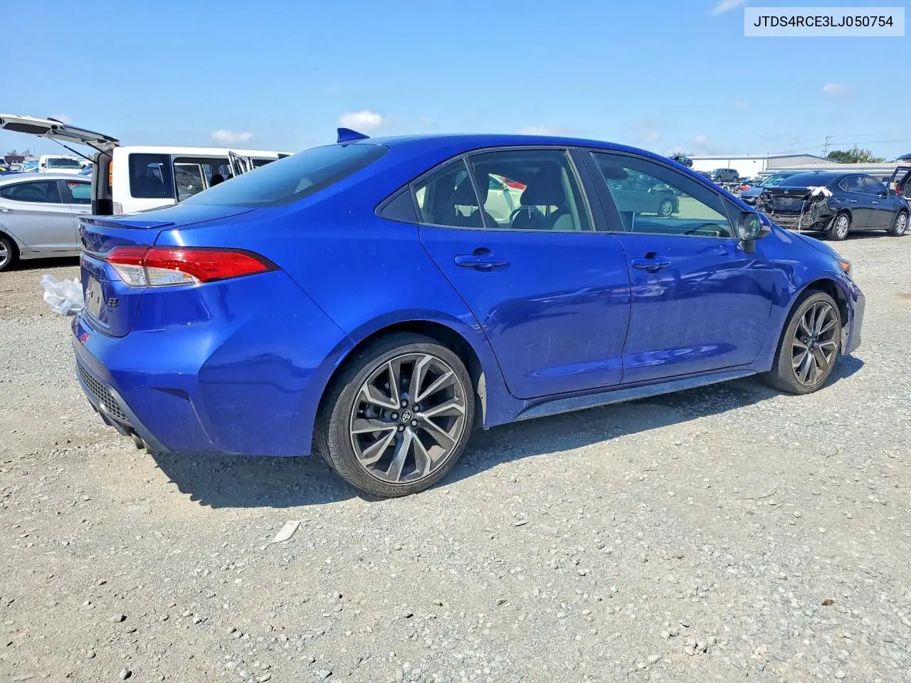 2020 TOYOTA COROLLA VIN JTDS4RCE3LJ050754 — фото 3