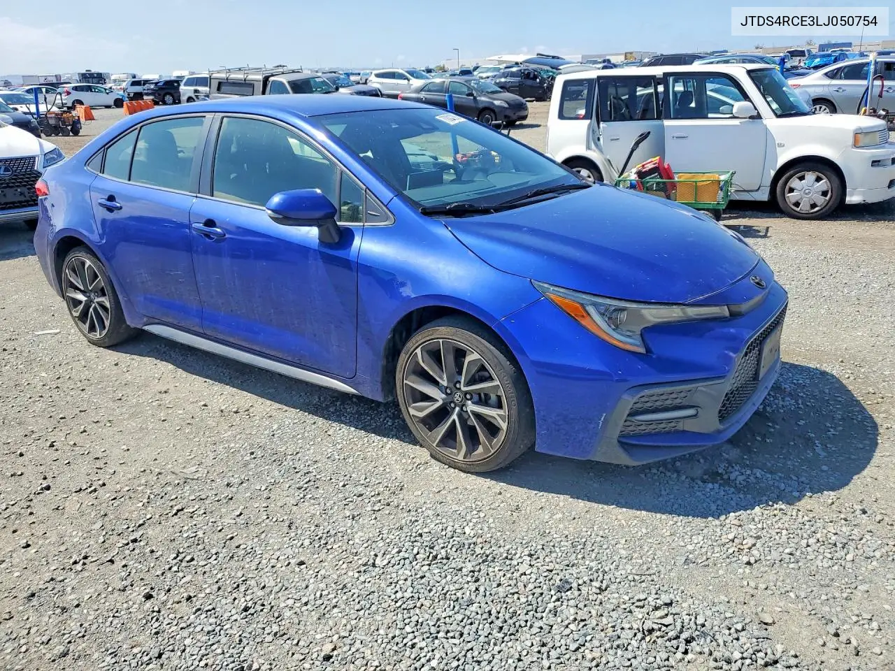 2020 TOYOTA COROLLA VIN JTDS4RCE3LJ050754 — фото 4