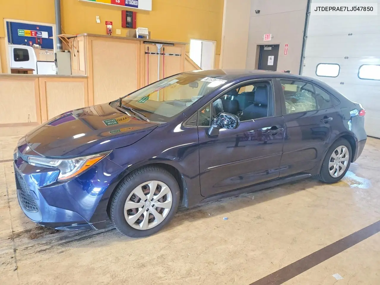 TOYOTA COROLLA 2020, VIN JTDEPRAE7LJ047850