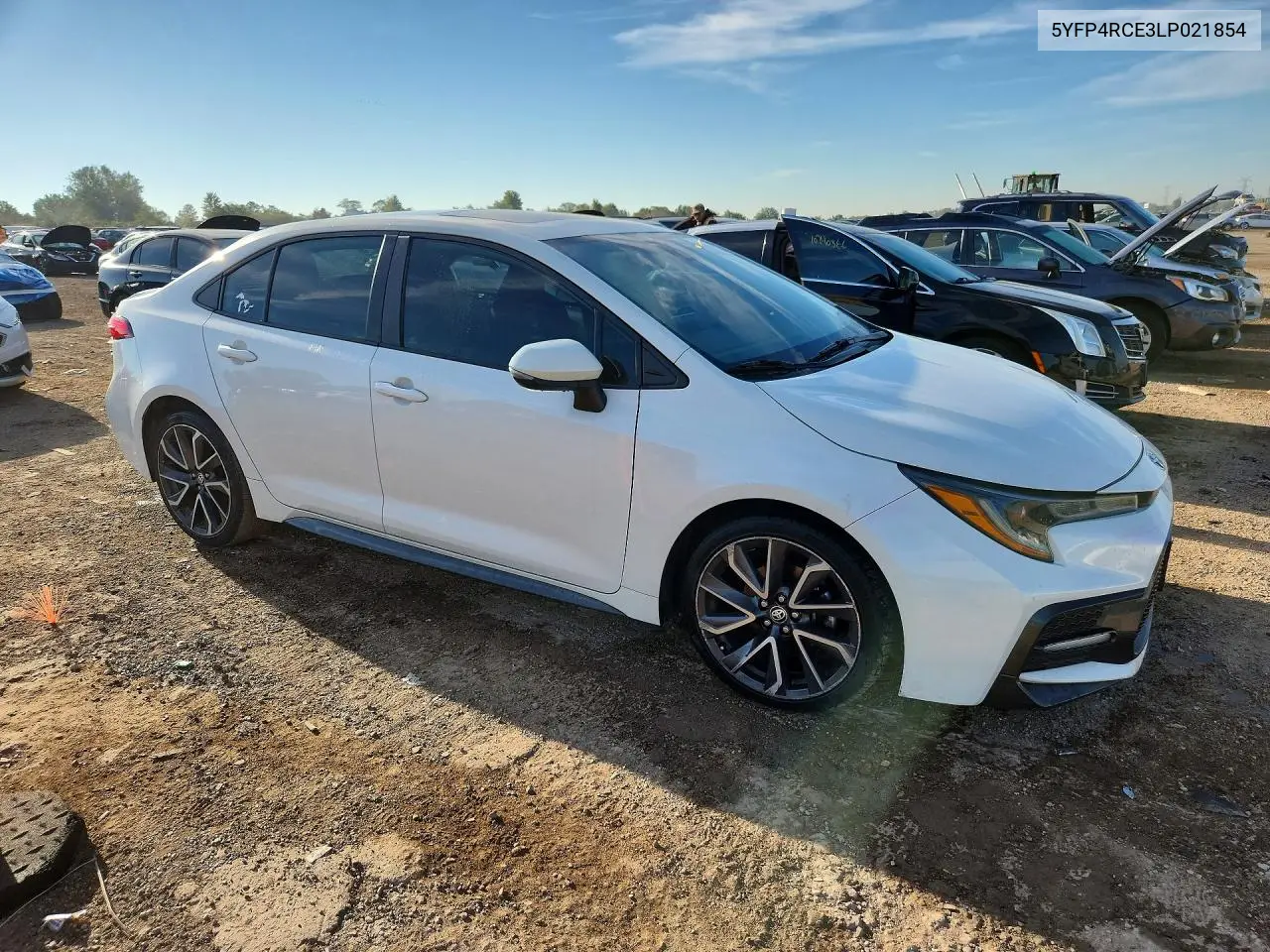 2020 TOYOTA COROLLA VIN 5YFP4RCE3LP021854 — фото 5