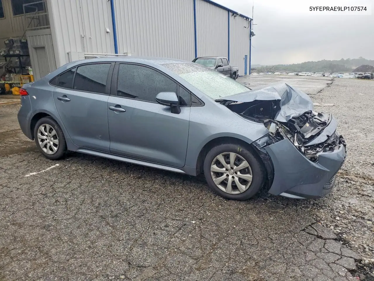 2020 TOYOTA COROLLA VIN 5YFEPRAE9LP107574 — фото 4