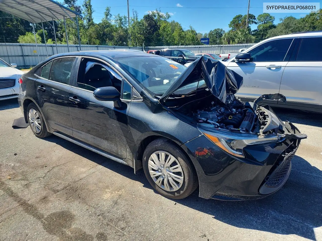 2020 TOYOTA COROLLA VIN 5YFDPRAE0LP068031 — фото 4