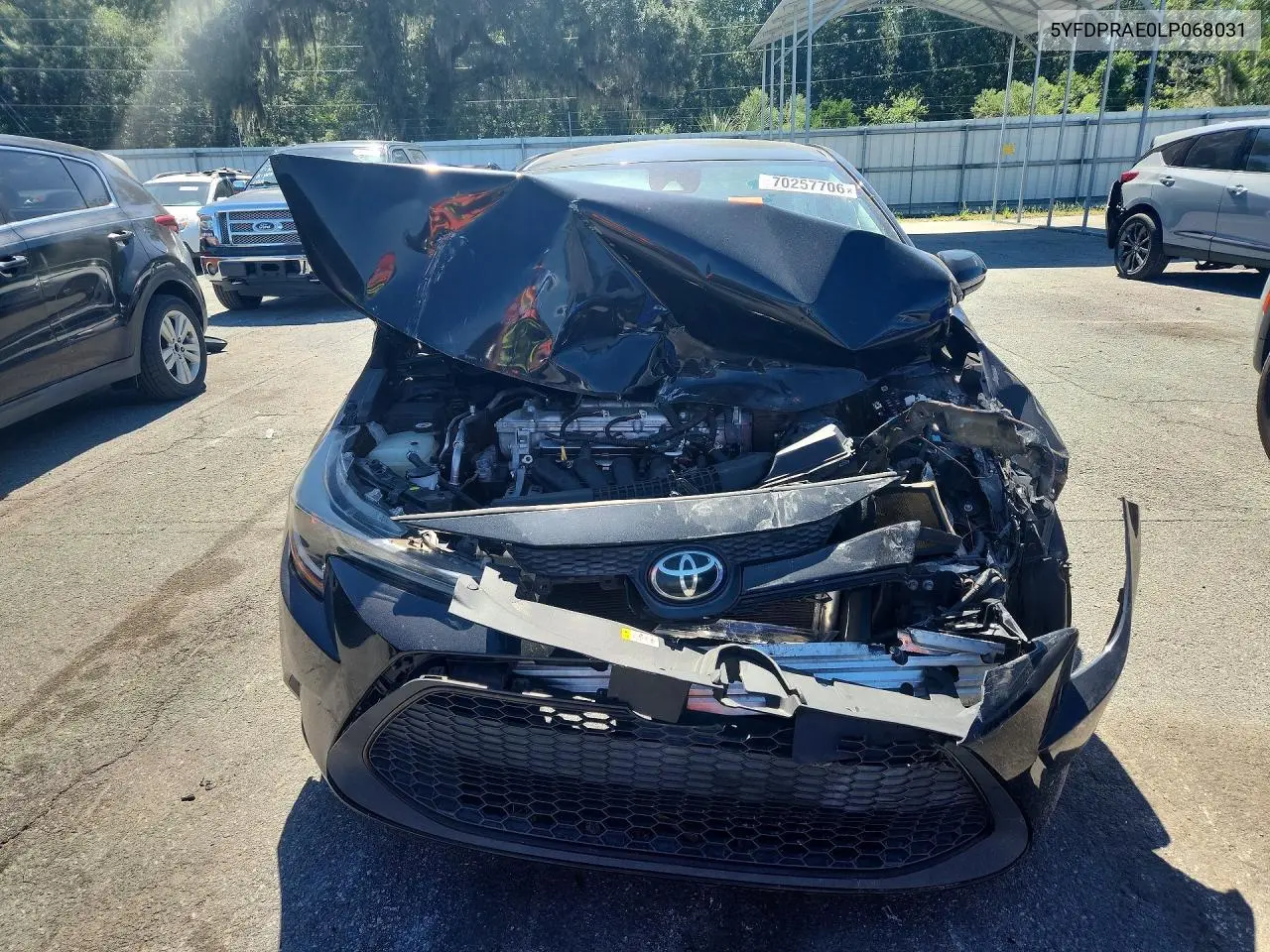2020 TOYOTA COROLLA VIN 5YFDPRAE0LP068031 — фото 5