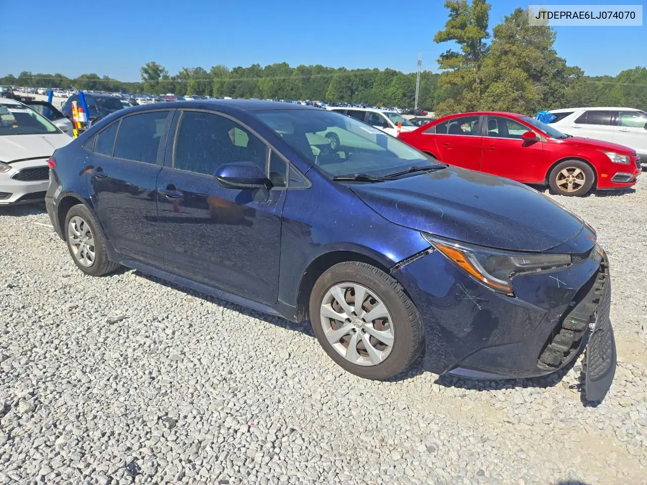 2020 TOYOTA COROLLA VIN JTDEPRAE6LJ074070 — фото 4