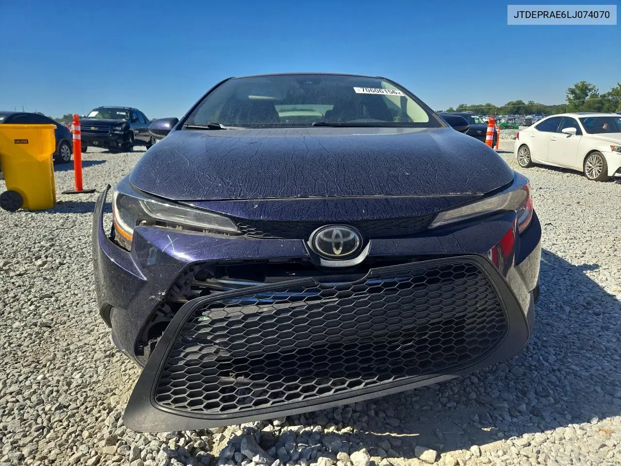 2020 TOYOTA COROLLA VIN JTDEPRAE6LJ074070 — фото 5