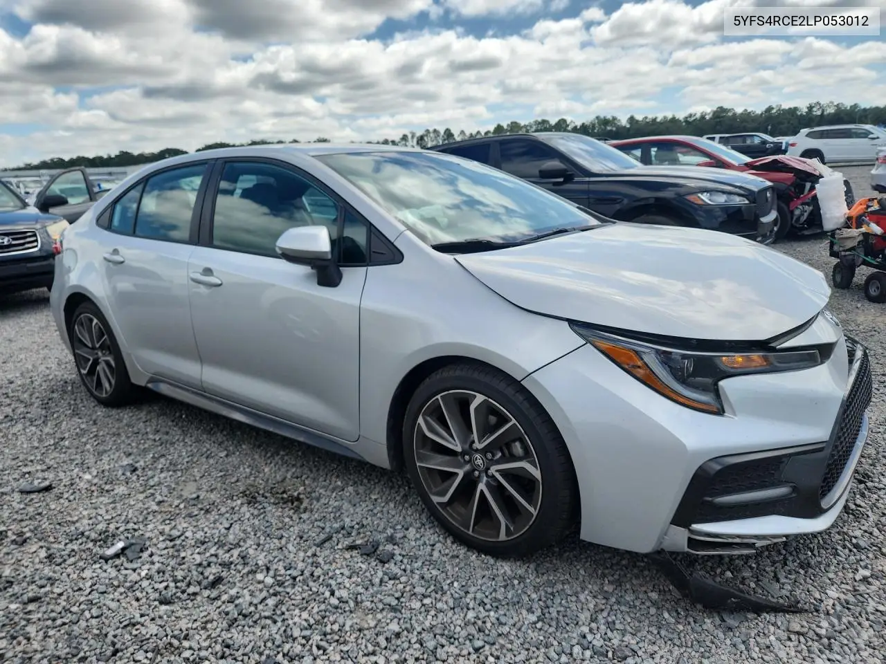2020 TOYOTA COROLLA VIN 5YFS4RCE2LP053012 — фото 4