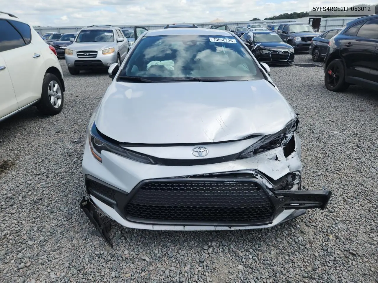 2020 TOYOTA COROLLA VIN 5YFS4RCE2LP053012 — фото 5