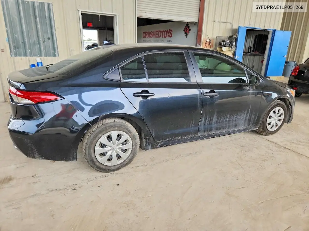 2020 TOYOTA COROLLA VIN 5YFDPRAE1LP051268 — фото 3