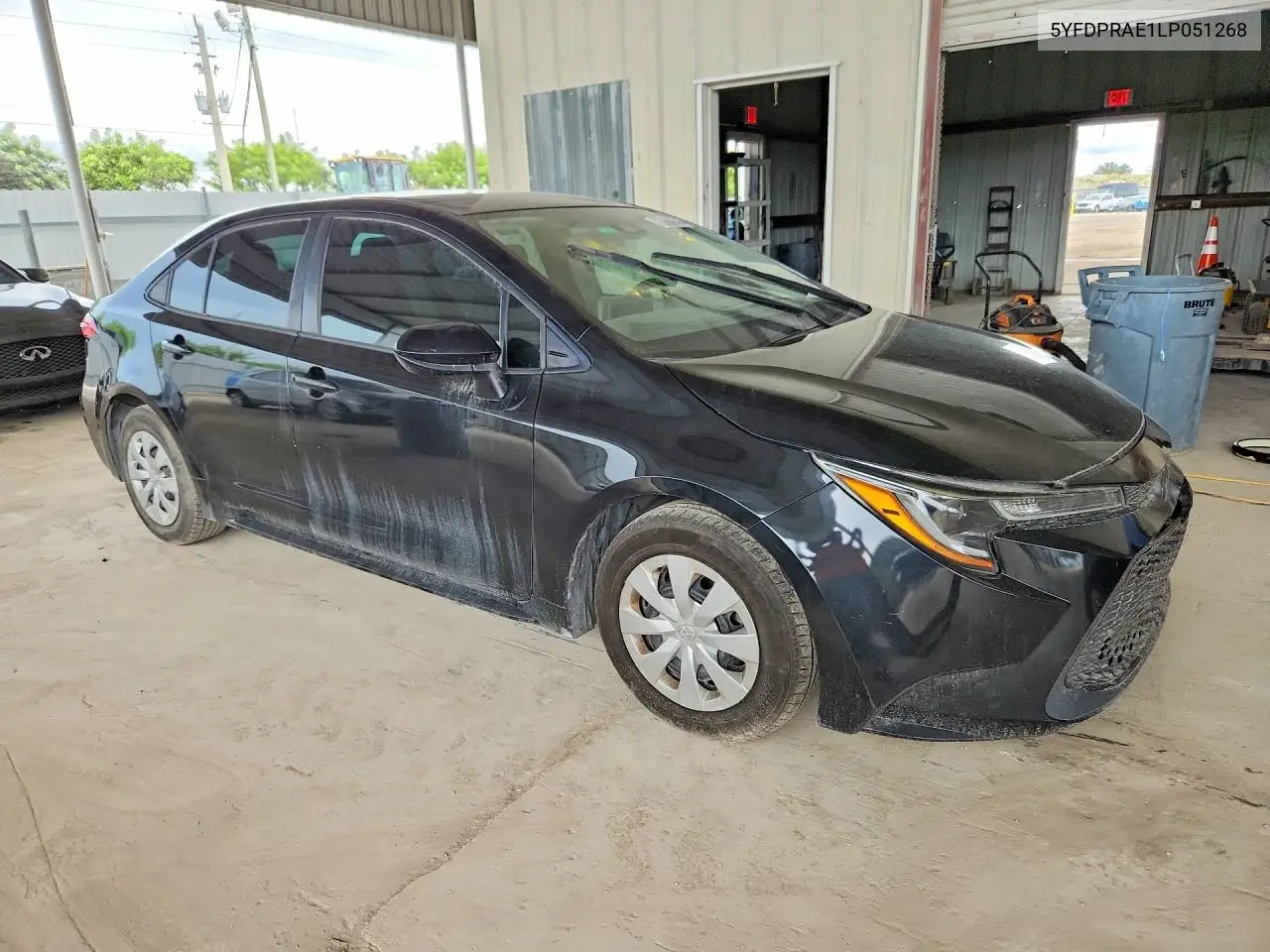 2020 TOYOTA COROLLA VIN 5YFDPRAE1LP051268 — фото 4