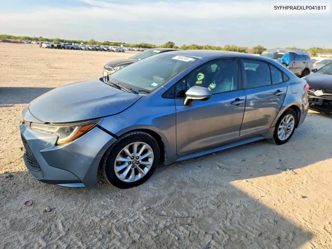 TOYOTA COROLLA 2020, VIN 5YFHPRAEXLP041811