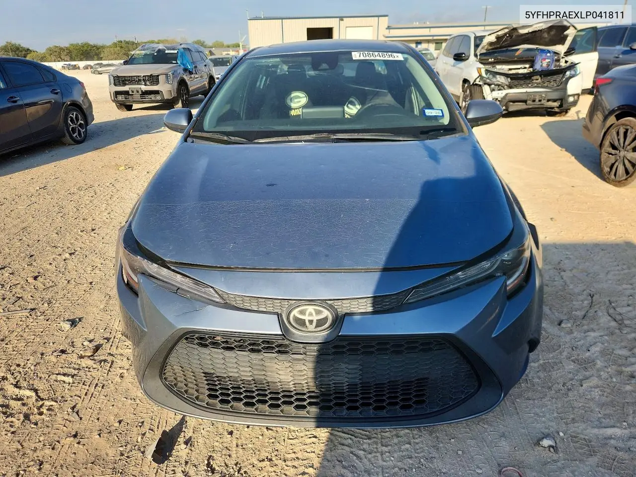 2020 TOYOTA COROLLA VIN 5YFHPRAEXLP041811 — фото 5