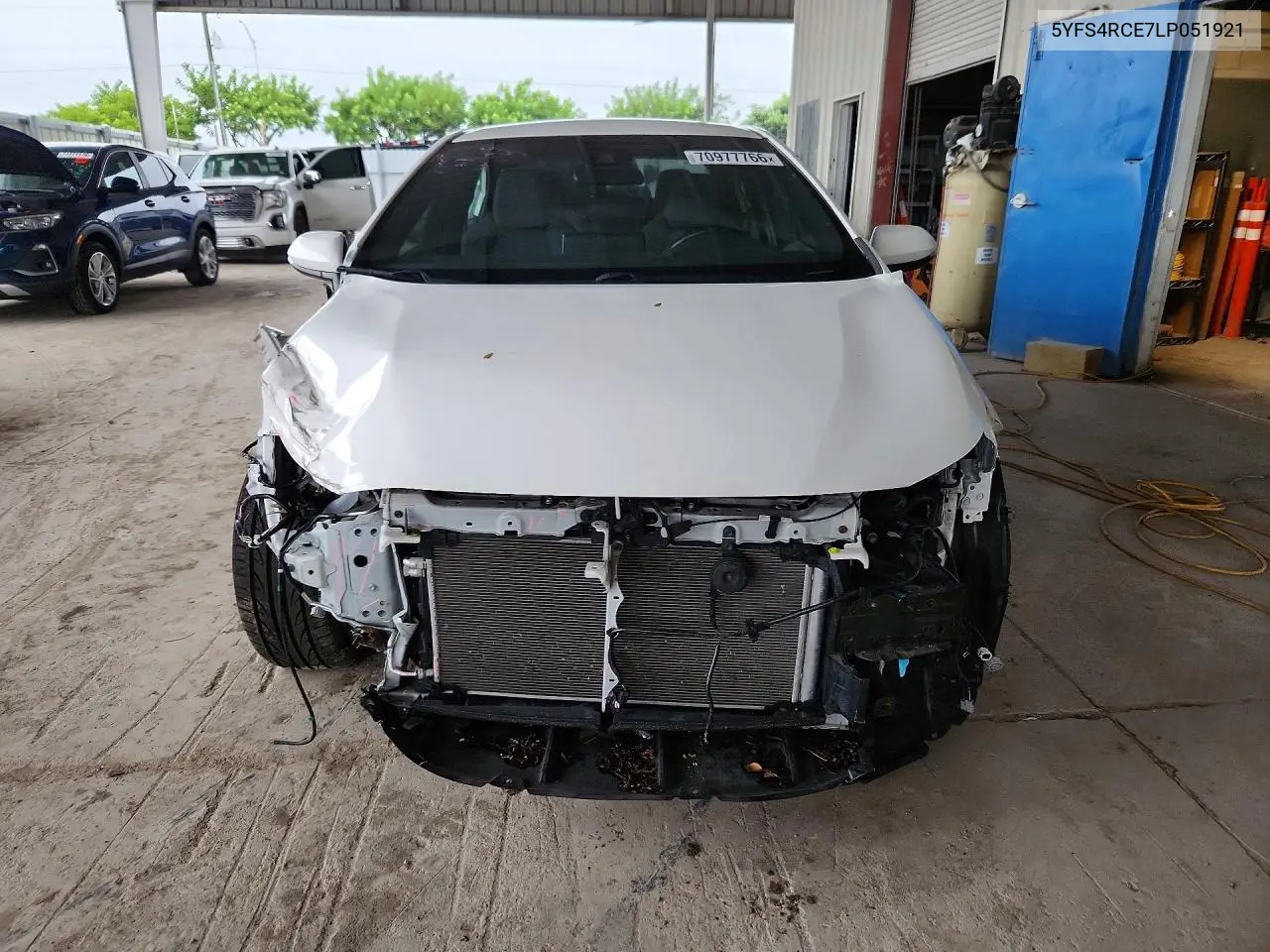 2020 TOYOTA COROLLA VIN 5YFS4RCE7LP051921 — фото 5