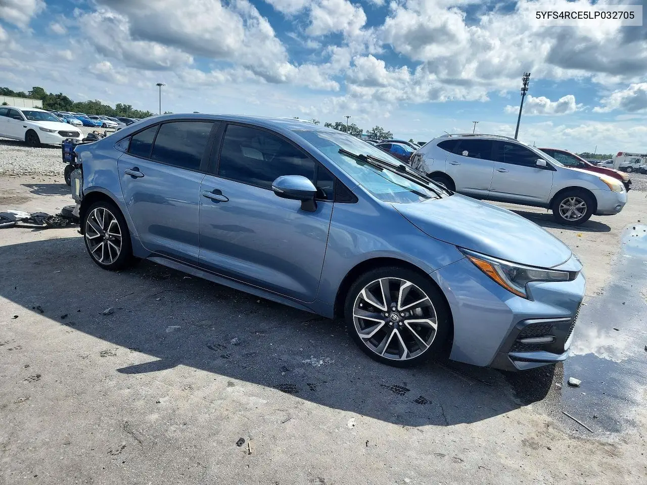 2020 TOYOTA COROLLA VIN 5YFS4RCE5LP032705 — фото 4