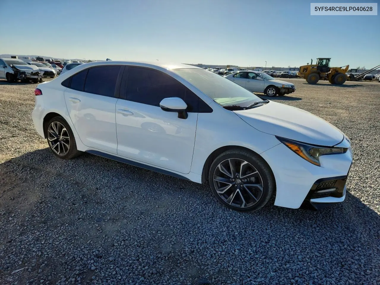 2020 TOYOTA COROLLA VIN 5YFS4RCE9LP040628 — фото 4