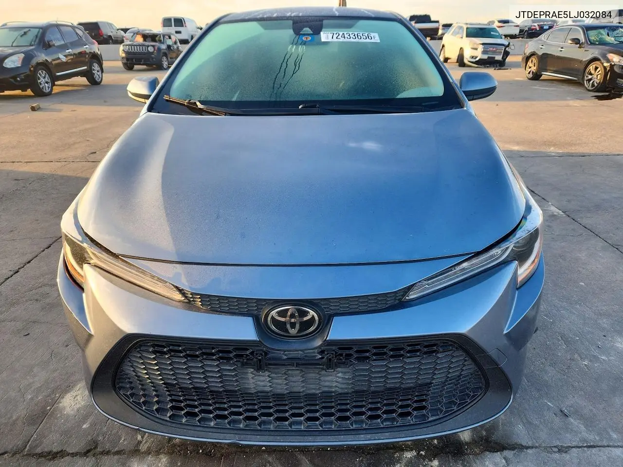 2020 TOYOTA COROLLA VIN JTDEPRAE5LJ032084 — фото 5