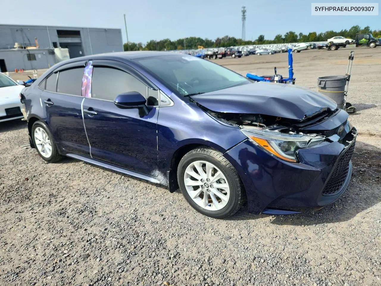 2020 TOYOTA COROLLA VIN 5YFHPRAE4LP009307 — фото 4