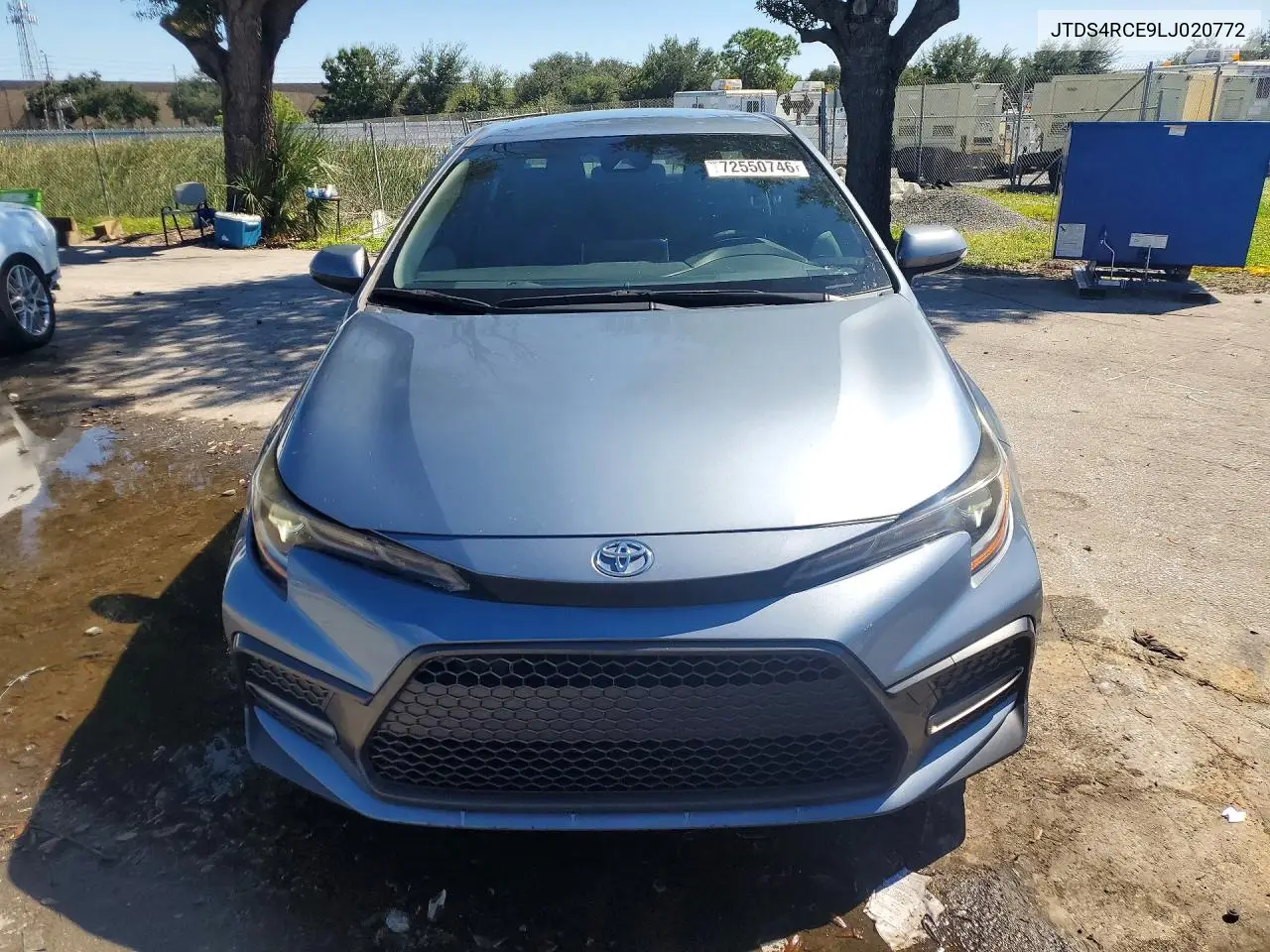 2020 TOYOTA COROLLA VIN JTDS4RCE9LJ020772 — фото 5