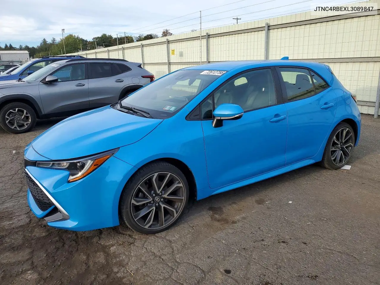 TOYOTA COROLLA 2020, VIN JTNC4RBEXL3089847