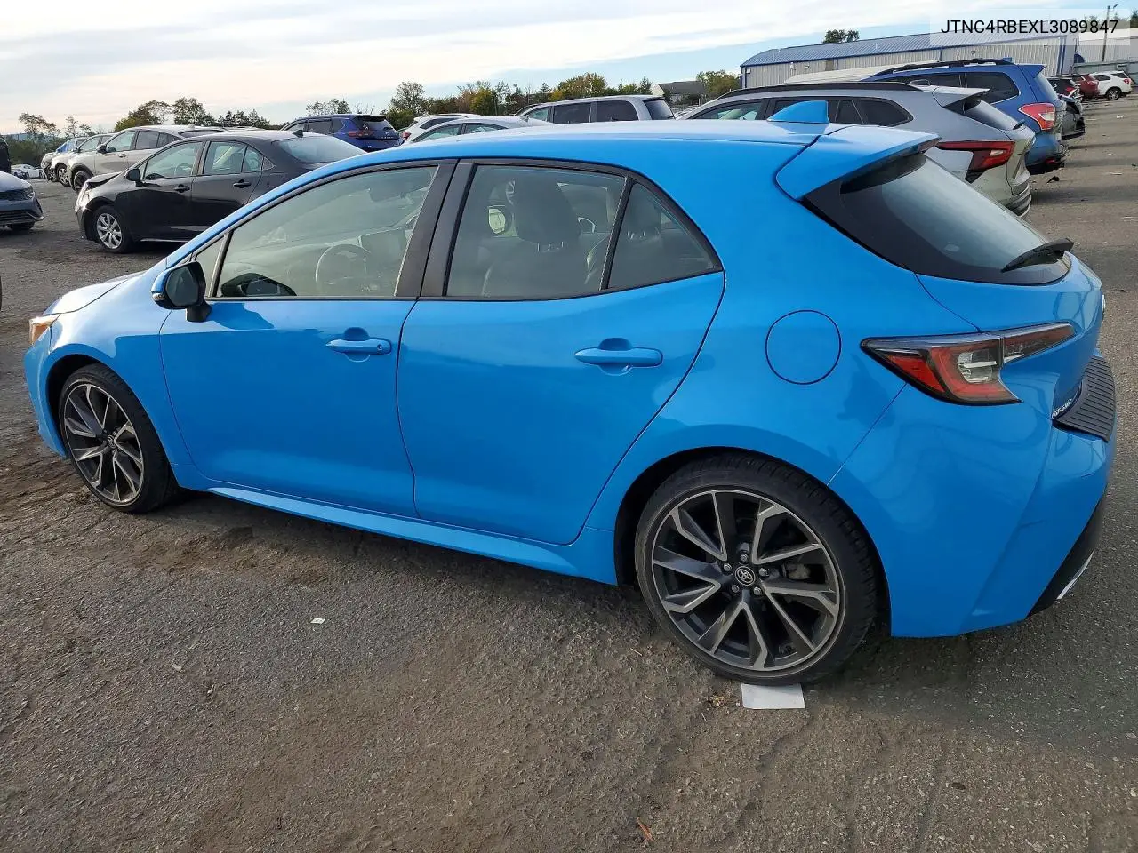 2020 TOYOTA COROLLA VIN JTNC4RBEXL3089847 — фото 2