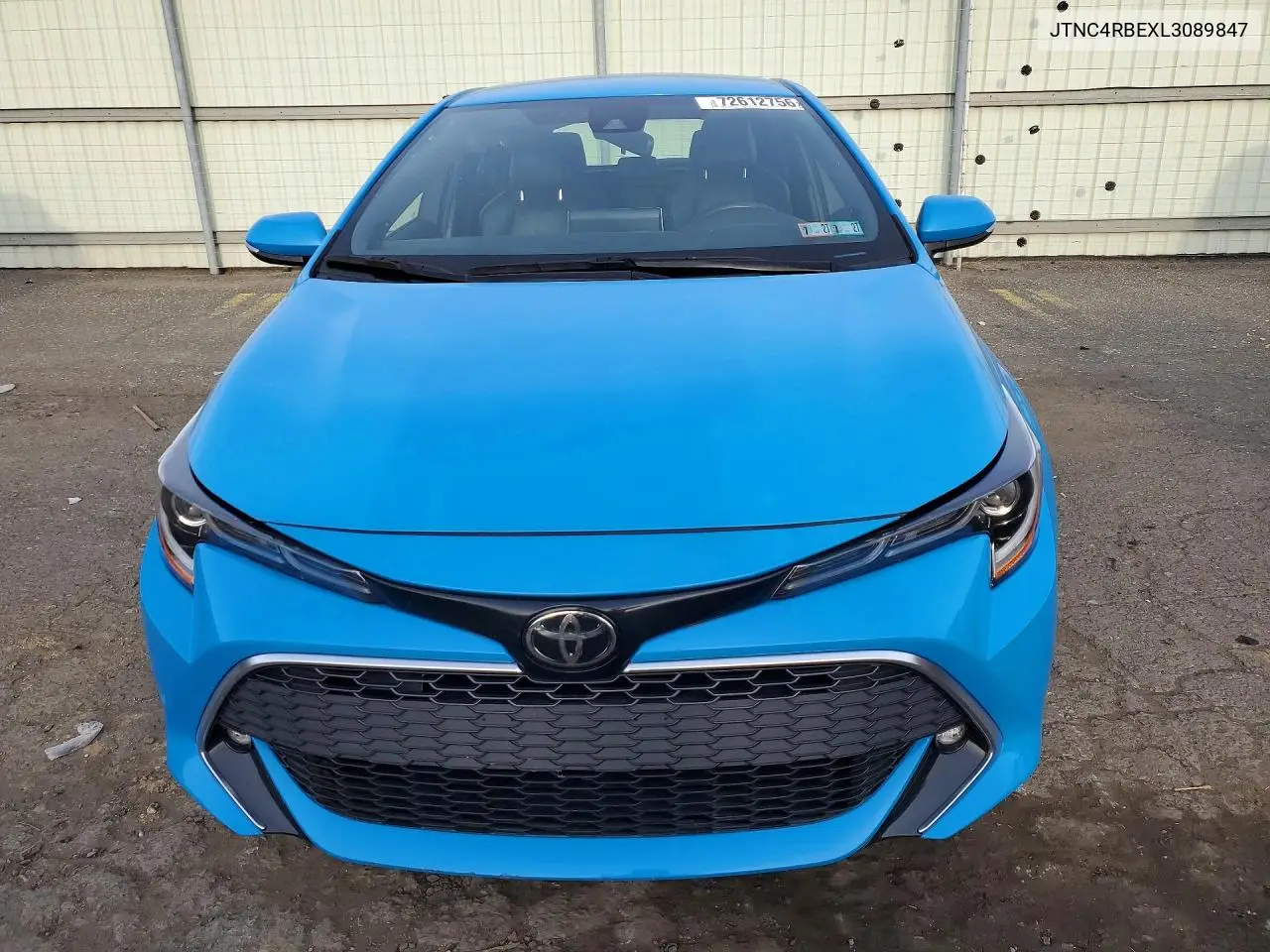 2020 TOYOTA COROLLA VIN JTNC4RBEXL3089847 — фото 5