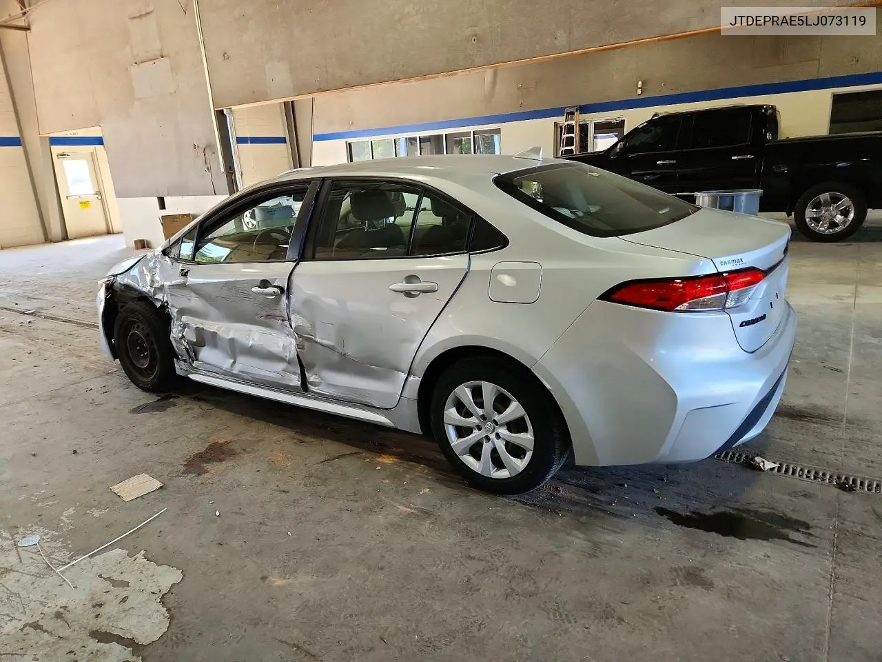 2020 TOYOTA COROLLA VIN JTDEPRAE5LJ073119 — фото 2