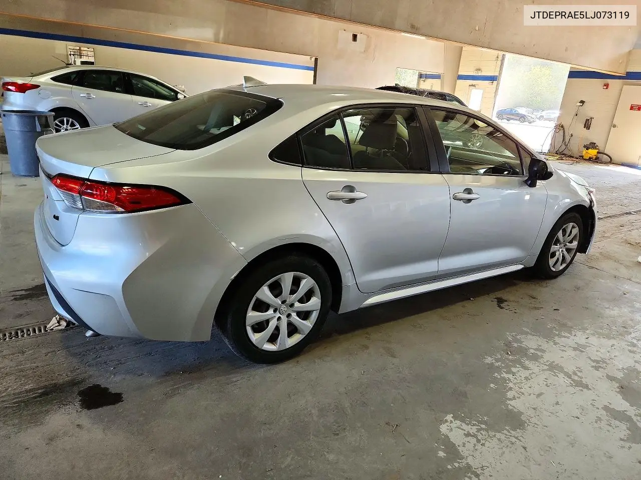 2020 TOYOTA COROLLA VIN JTDEPRAE5LJ073119 — фото 3
