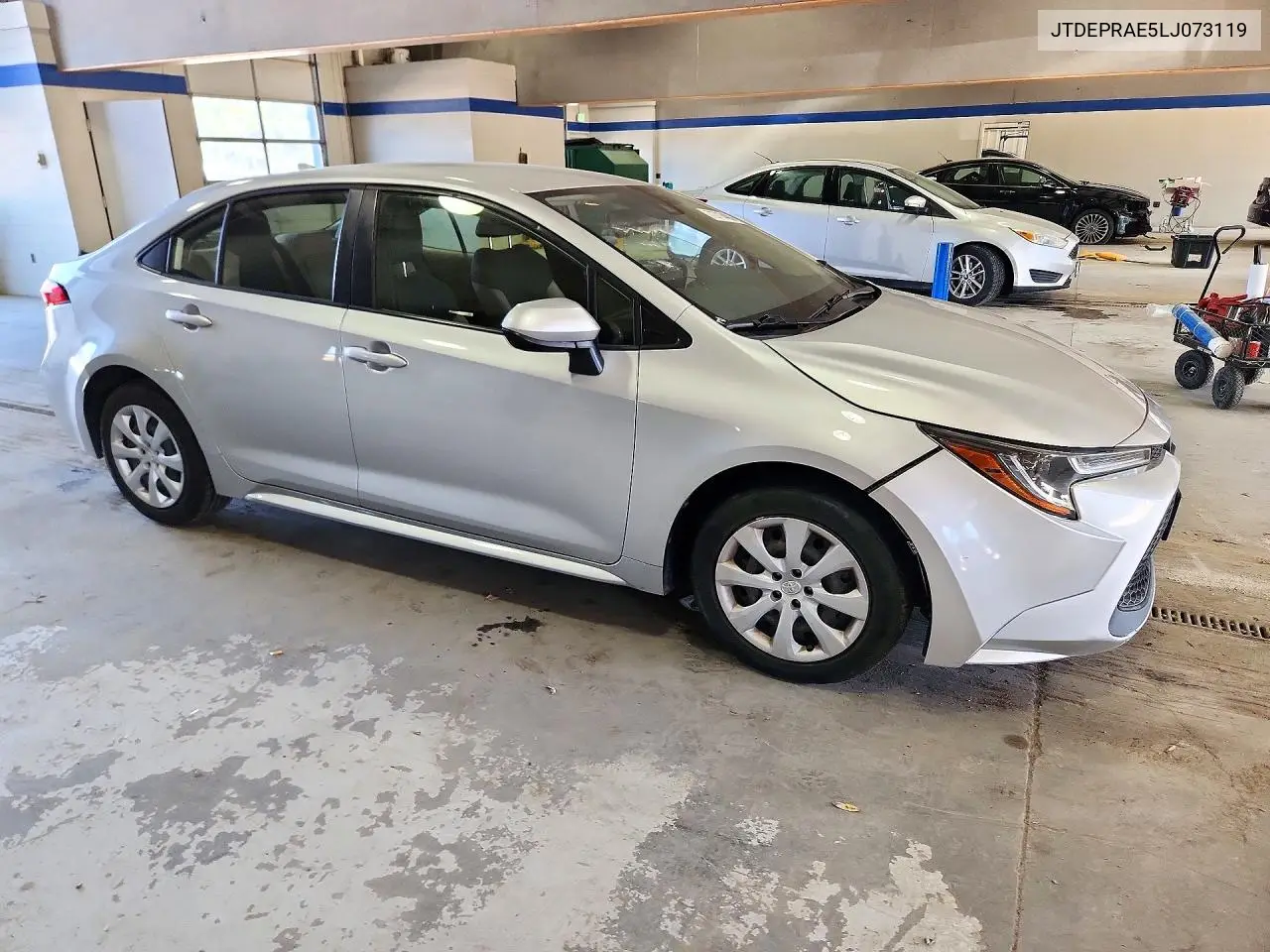 2020 TOYOTA COROLLA VIN JTDEPRAE5LJ073119 — фото 4