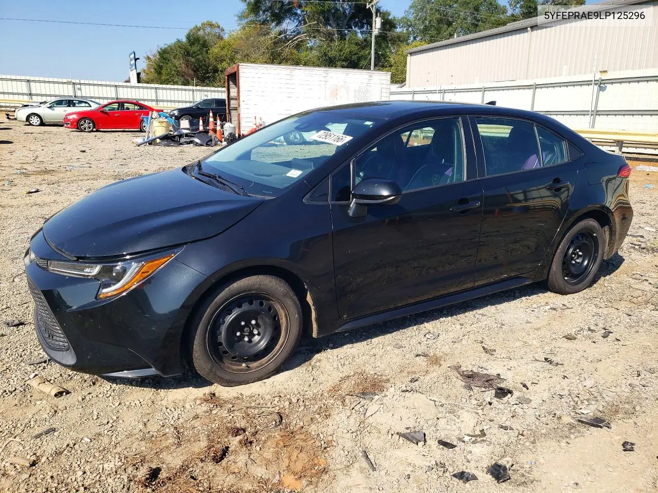 TOYOTA COROLLA 2020, VIN 5YFEPRAE9LP125296