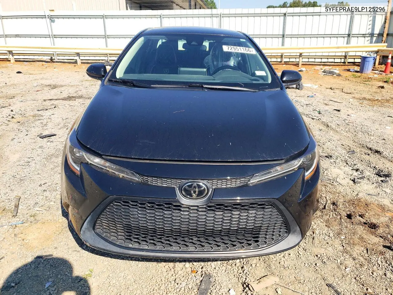 2020 TOYOTA COROLLA VIN 5YFEPRAE9LP125296 — фото 5
