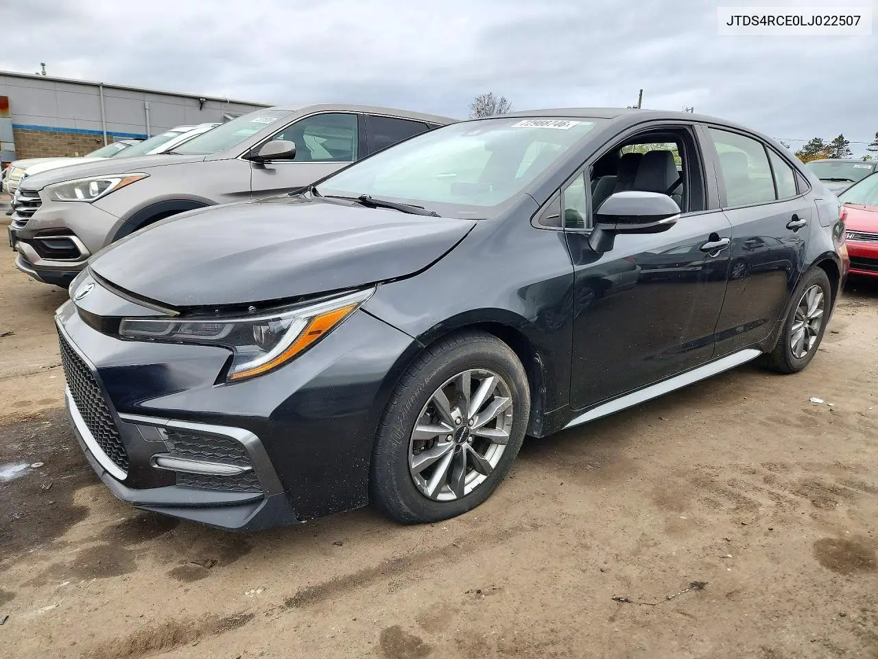 TOYOTA COROLLA 2020, VIN JTDS4RCE0LJ022507