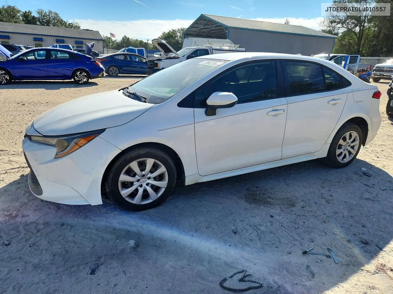 TOYOTA COROLLA 2020, VIN JTDEPRAE0LJ010557