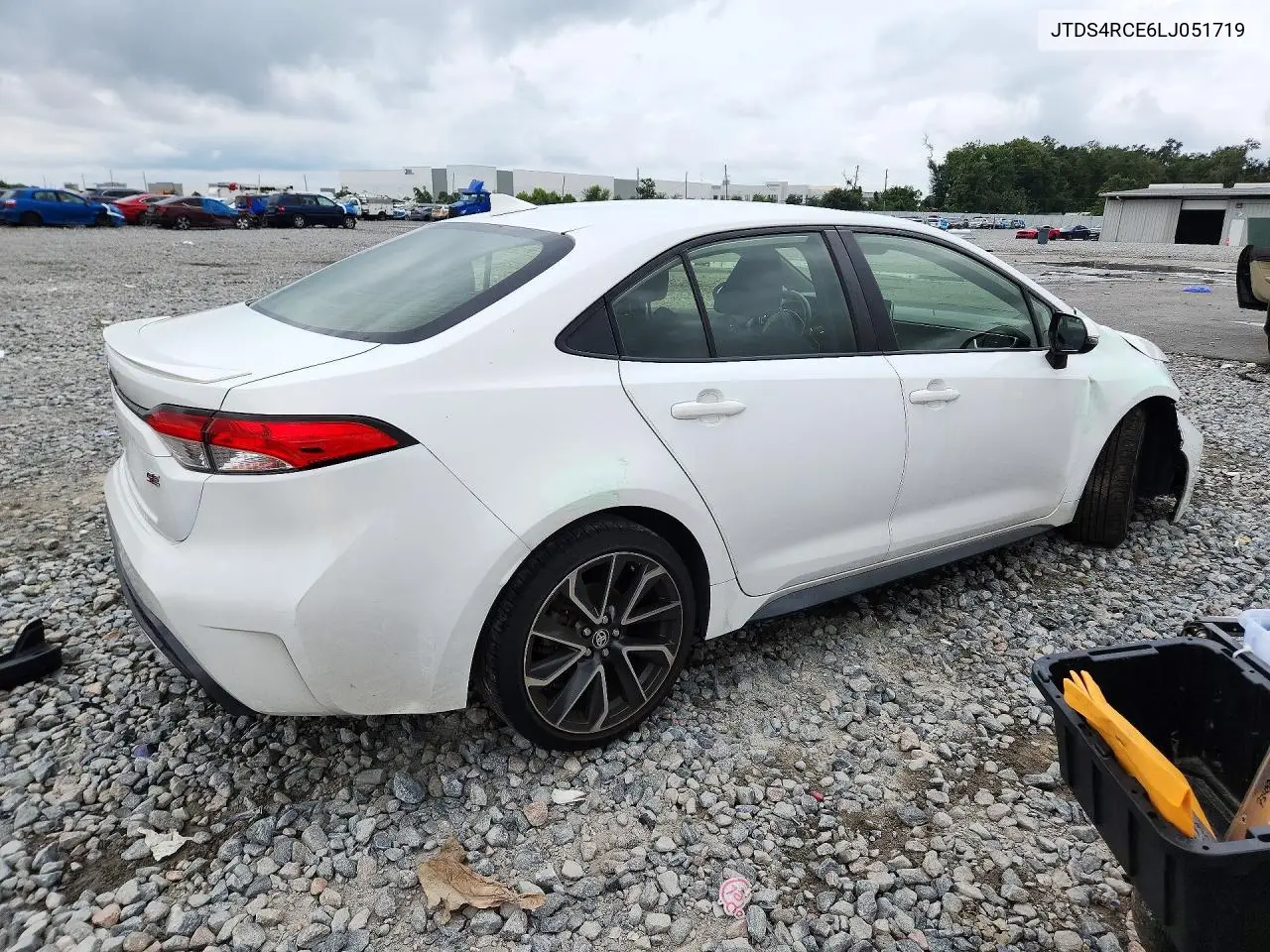 2020 TOYOTA COROLLA VIN JTDS4RCE6LJ051719 — фото 3