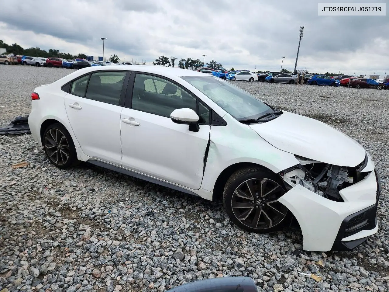 2020 TOYOTA COROLLA VIN JTDS4RCE6LJ051719 — фото 4