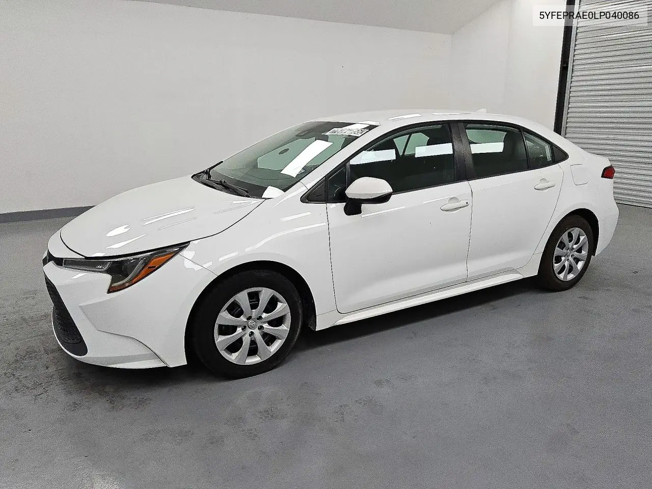 TOYOTA COROLLA 2020, VIN 5YFEPRAE0LP040086