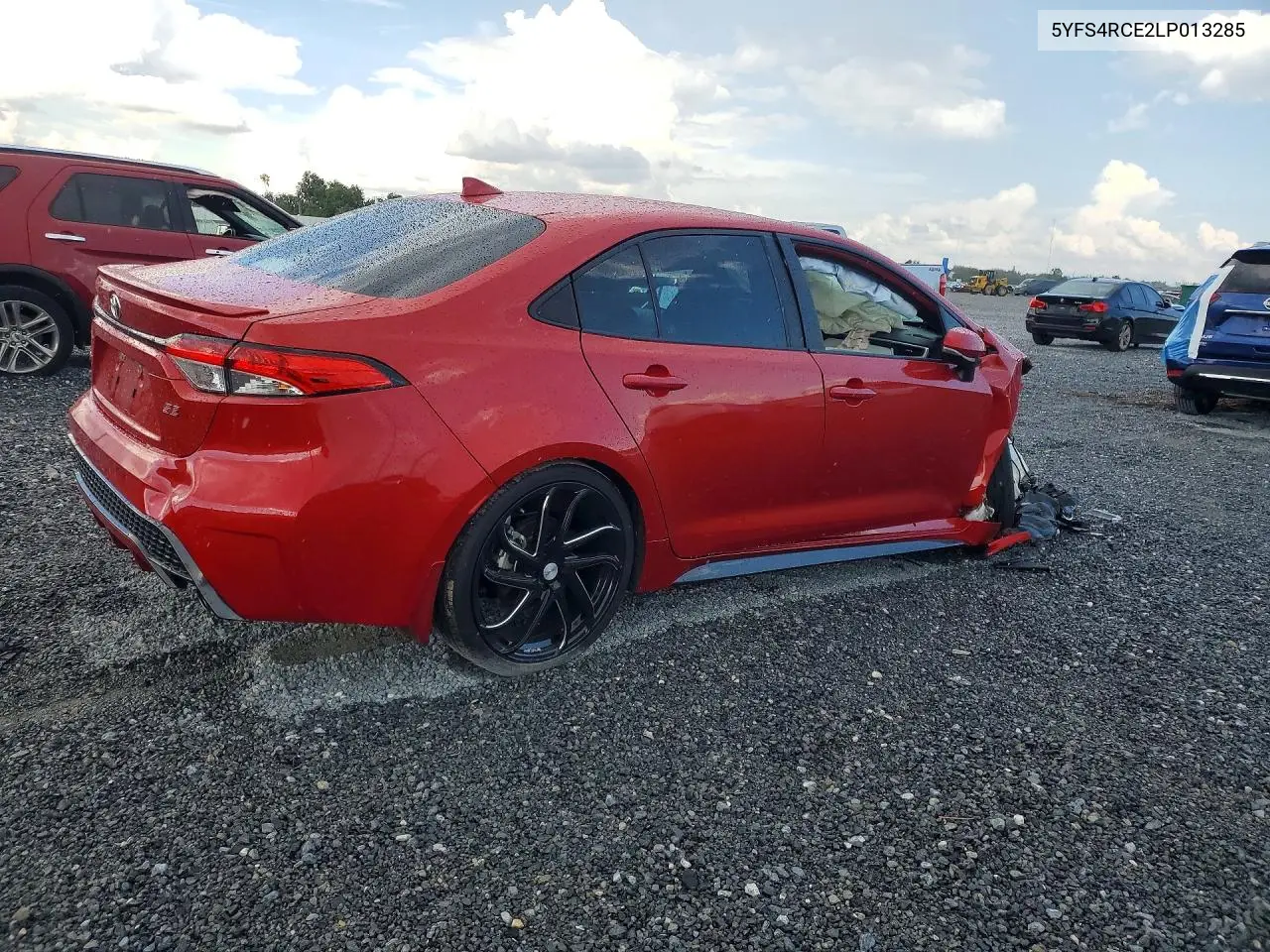 2020 TOYOTA COROLLA VIN 5YFS4RCE2LP013285 — фото 3