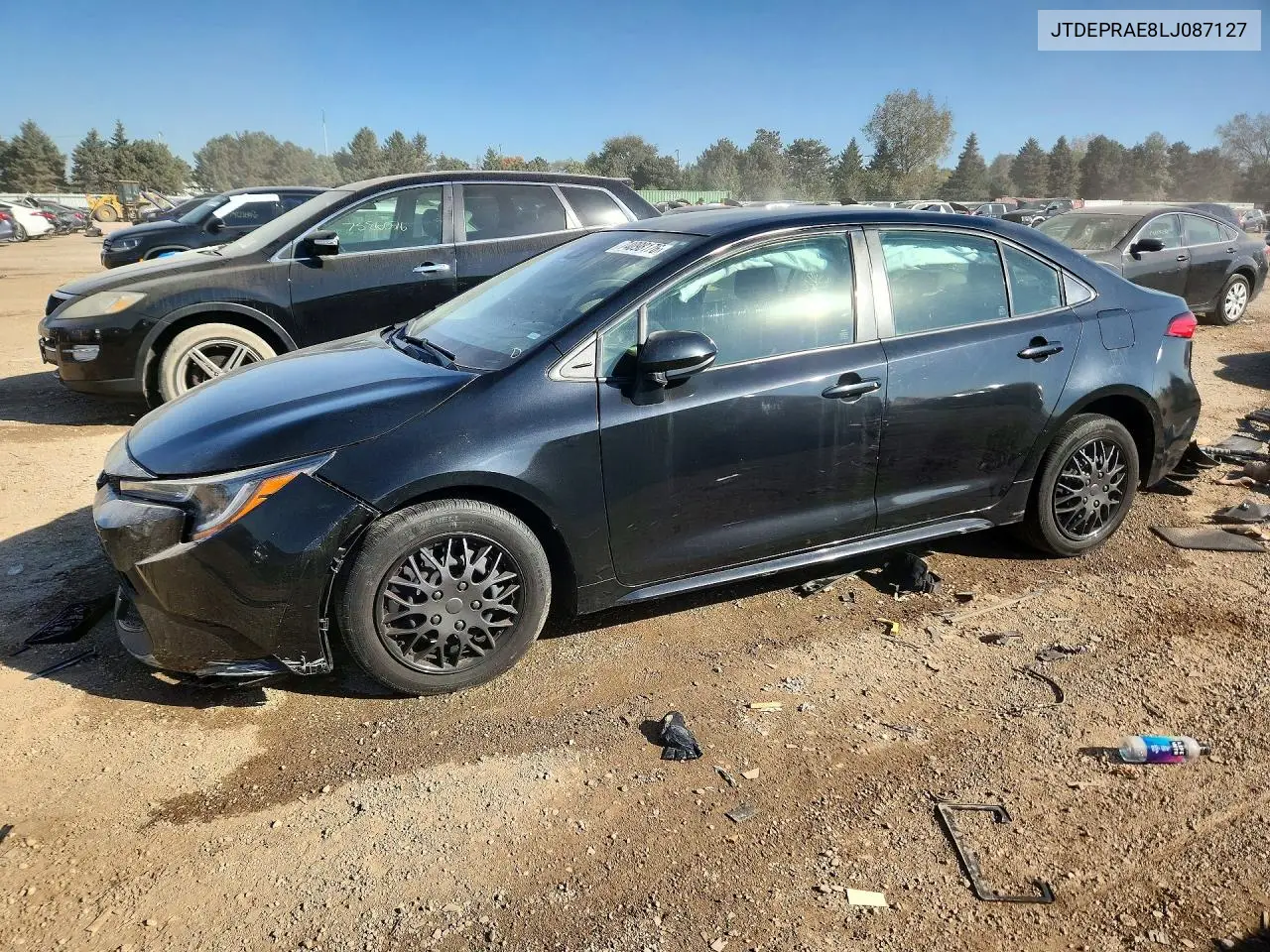 TOYOTA COROLLA 2020, VIN JTDEPRAE8LJ087127