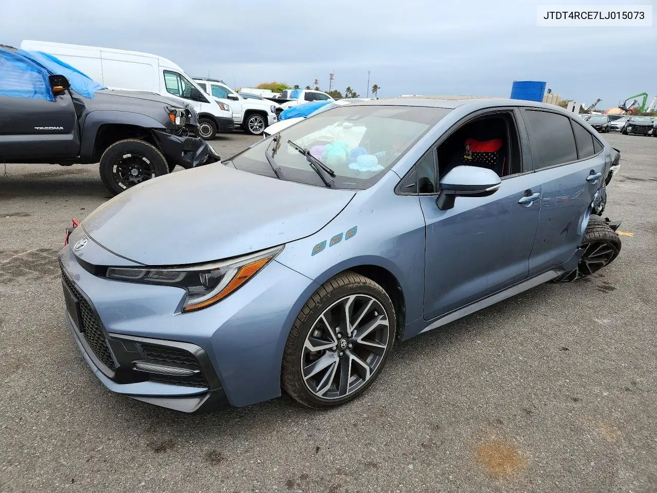 TOYOTA COROLLA 2020, VIN JTDT4RCE7LJ015073