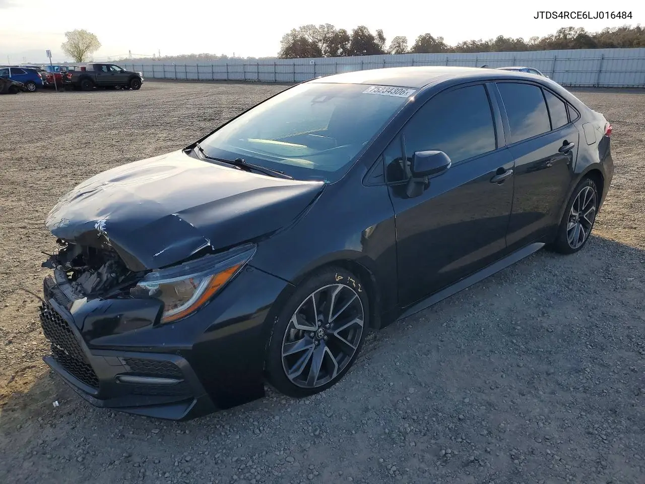 TOYOTA COROLLA 2020, VIN JTDS4RCE6LJ016484