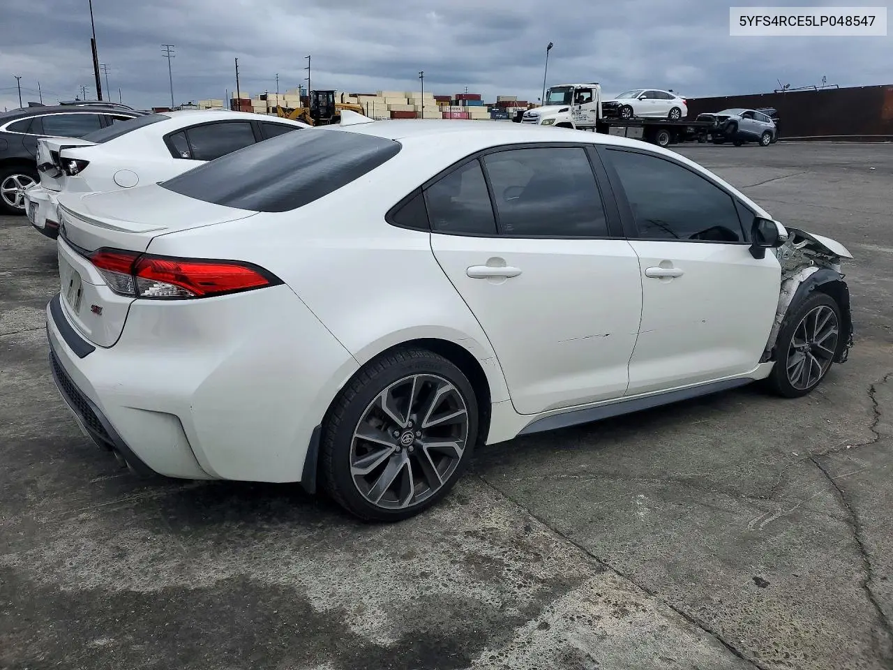 2020 TOYOTA COROLLA VIN 5YFS4RCE5LP048547 — фото 3