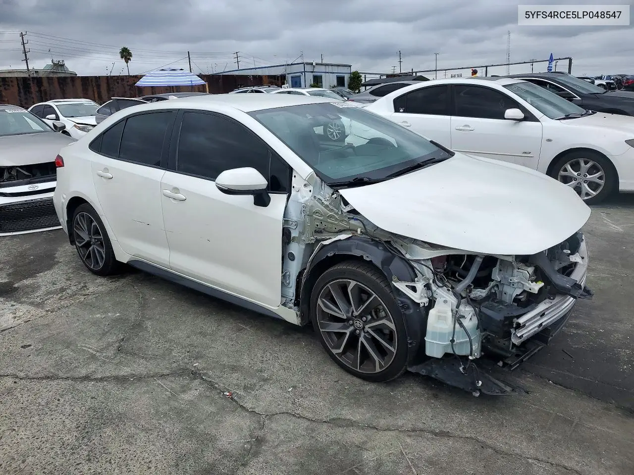 2020 TOYOTA COROLLA VIN 5YFS4RCE5LP048547 — фото 4